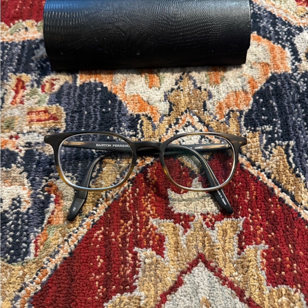 Barton Perriera Eyeglasses prescription Tortoise Frames